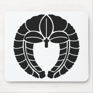 日本の家紋(KAMON)シンボル マウスパッド