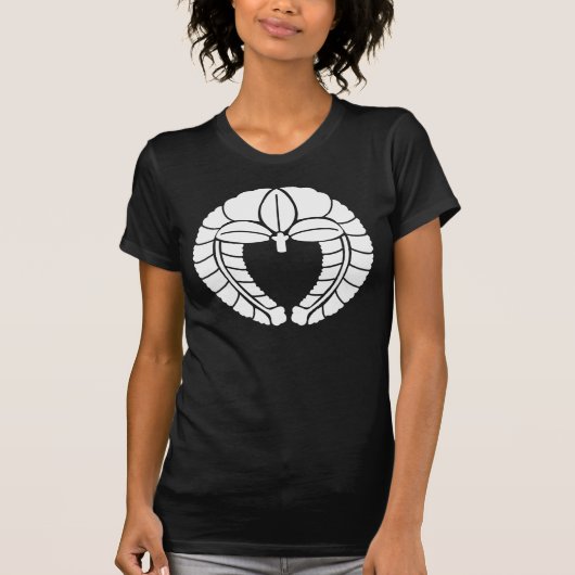 日本の家紋(KAMON)シンボル Tシャツ (正面)