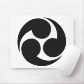 日本の家紋KAMONシンボル マウスパッド (マウス)