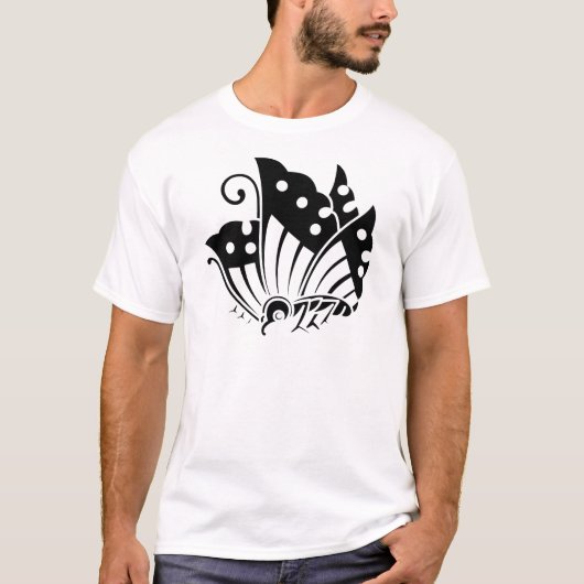 日本の家紋KAMONシンボル Tシャツ (正面)