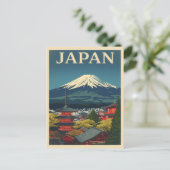 日本の富士山ビュー ポストカード (スタンド正面)
