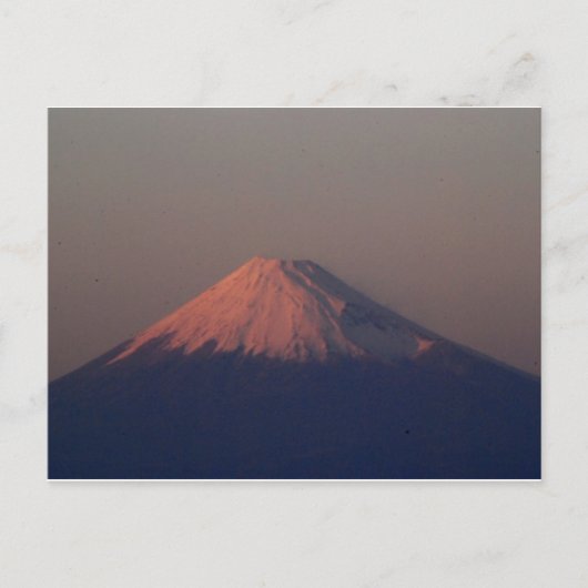 日本の富士山 ポストカード (正面)