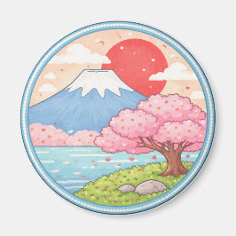 日本の富士山 マグネット