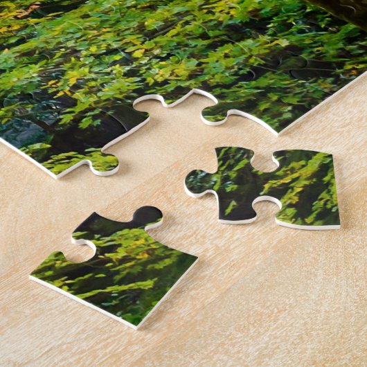 日本の寺院パズル ジグソーパズル (側面)