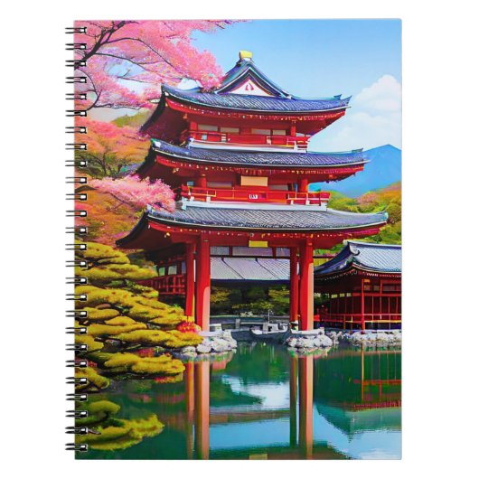 日本の寺院 ノートブック (正面)