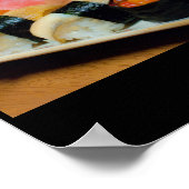 日本の寿司ポスター ポスター (角)