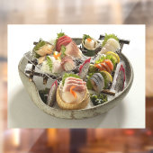 日本の寿司レストラン事業 ウィンドウサイン (シート2)