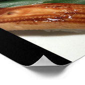 日本の寿司日本の料理 ポスター (角)