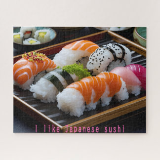 「日本の寿司:至福のひととき(Japanese Sushi: A Moment of Bliss)」 ジグソーパズル