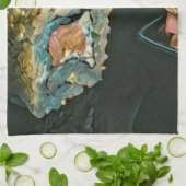 日本の寿 キッチンタオル (折り畳み)