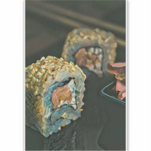 日本の寿 シール (正面)