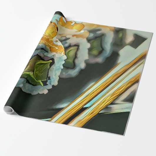 日本の寿 ラッピングペーパー (アンロールド)