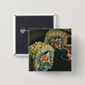 日本の寿 缶バッジ (正面&裏面)