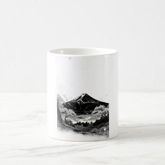 日本の山 コーヒーマグカップ (中央)