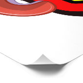 日本の巨大イカ漫画 フォトプリント            (角)