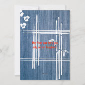 日本の年末年始 シーズンカード (裏面)