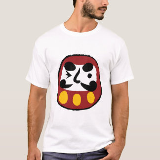 日本の幸運なDaruma Tシャツ