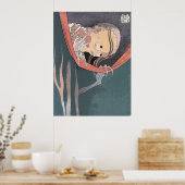 日本の幽霊：北斎比悪物語 ポスター (キッチン)