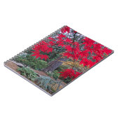 日本の庭園の紅葉 ノートブック (左側)