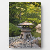 日本の庭園 - 伝統的な美意識 フォトプラーク (正面)