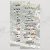 日本の庭園　秋 プログラム (正面/裏面)