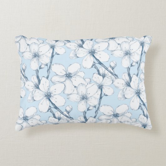 日本の庭 アクセントクッション (正面)