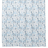 日本の庭 シャワーカーテン (正面)