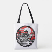 日本の庭 トートバッグ (裏面)