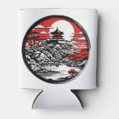 日本の庭 缶クーラー (正面)