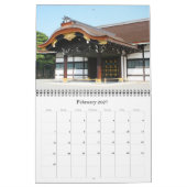 日本の建築 2026 カレンダー (2月 2027)