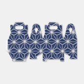 日本の我羅あさのは幾何青白 フェイバーボックス (折り畳みなし)