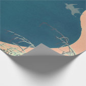 日本の抽象芸術CROWSラッ飛んでいるピング紙 ラッピングペーパー (角)