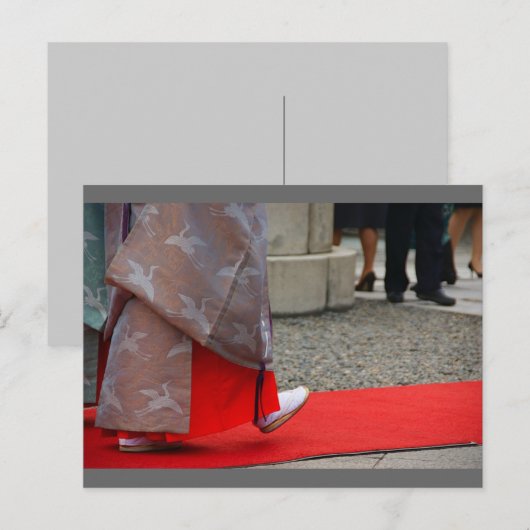 日本の散歩 ポストカード (正面/裏面)