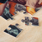 日本の整備士 ジグソーパズル (側面)