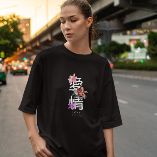 日本の文字 Tシャツ