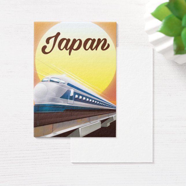 日本の新幹線の旅行ポスター (デスク)