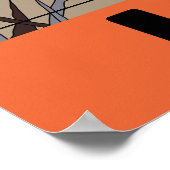 日本の旅行ポスター ポスター (角)