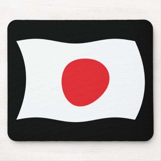 日本の旗マウスパッド マウスパッド (正面)
