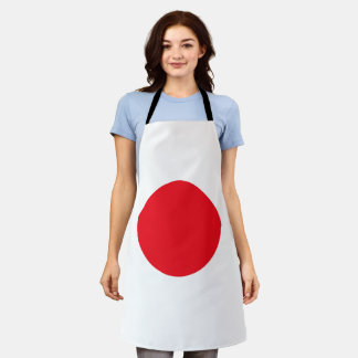 日本の旗 エプロン
