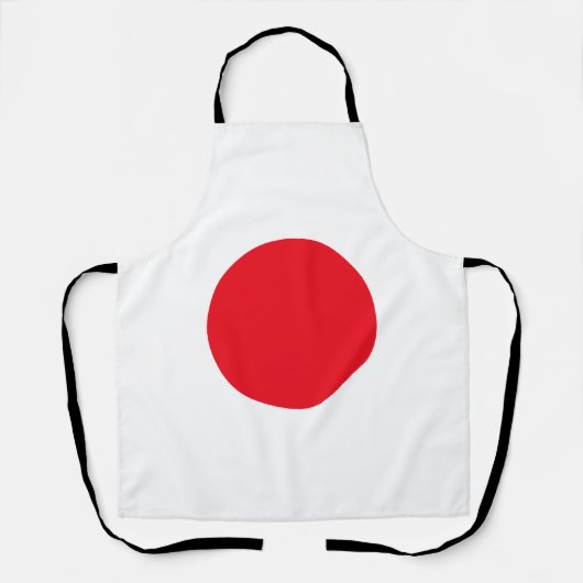 日本の旗 エプロン (正面)