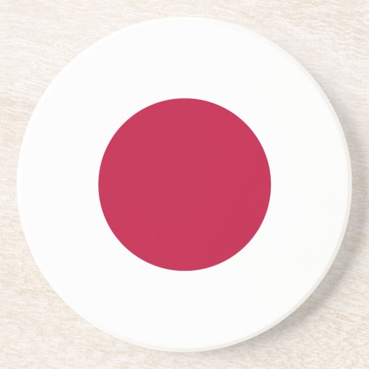 日本の旗 コースター (正面)