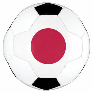 日本の旗 サッカーボール