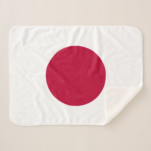 日本の旗 シェルパブランケット (正面(横))