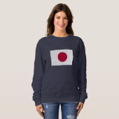 日本の旗 スウェットシャツ (正面フル)