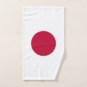 日本の旗 バスタオルセット (ハンドタオル)
