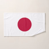 日本の旗 バスタオルセット (ハンドタオル)