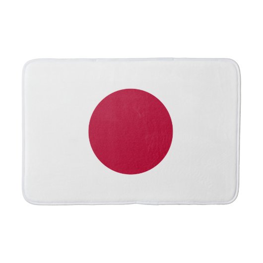 日本の旗 バスマット (正面)