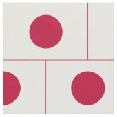 日本の旗 ファブリック (クローズアップ)