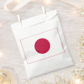 日本の旗 フェイバーバッグ (クリップ留めされた状態)