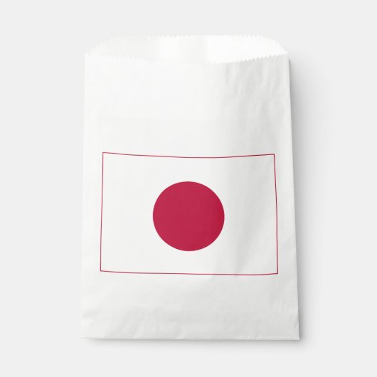 日本の旗 フェイバーバッグ (正面)